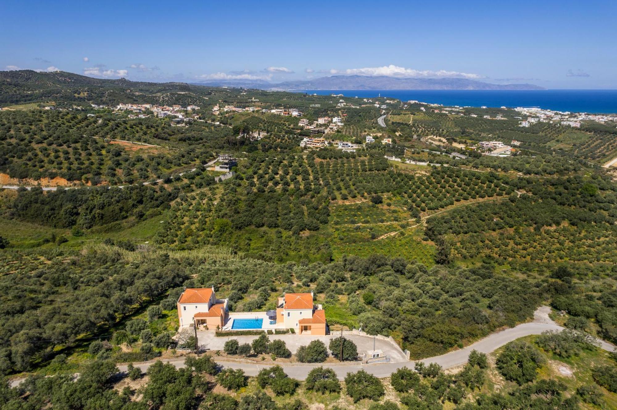 Olive Tree Hillside Apartment Stalos Exterior photo